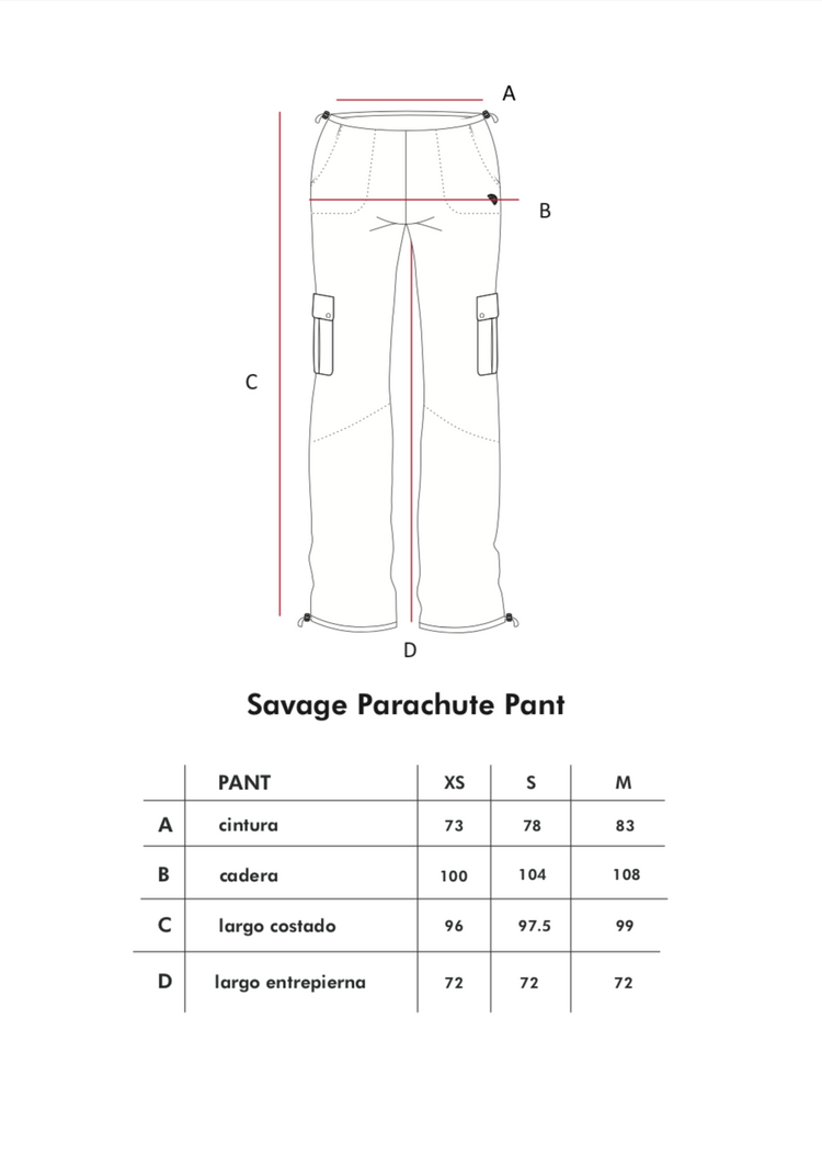 Savage Parachute Pant